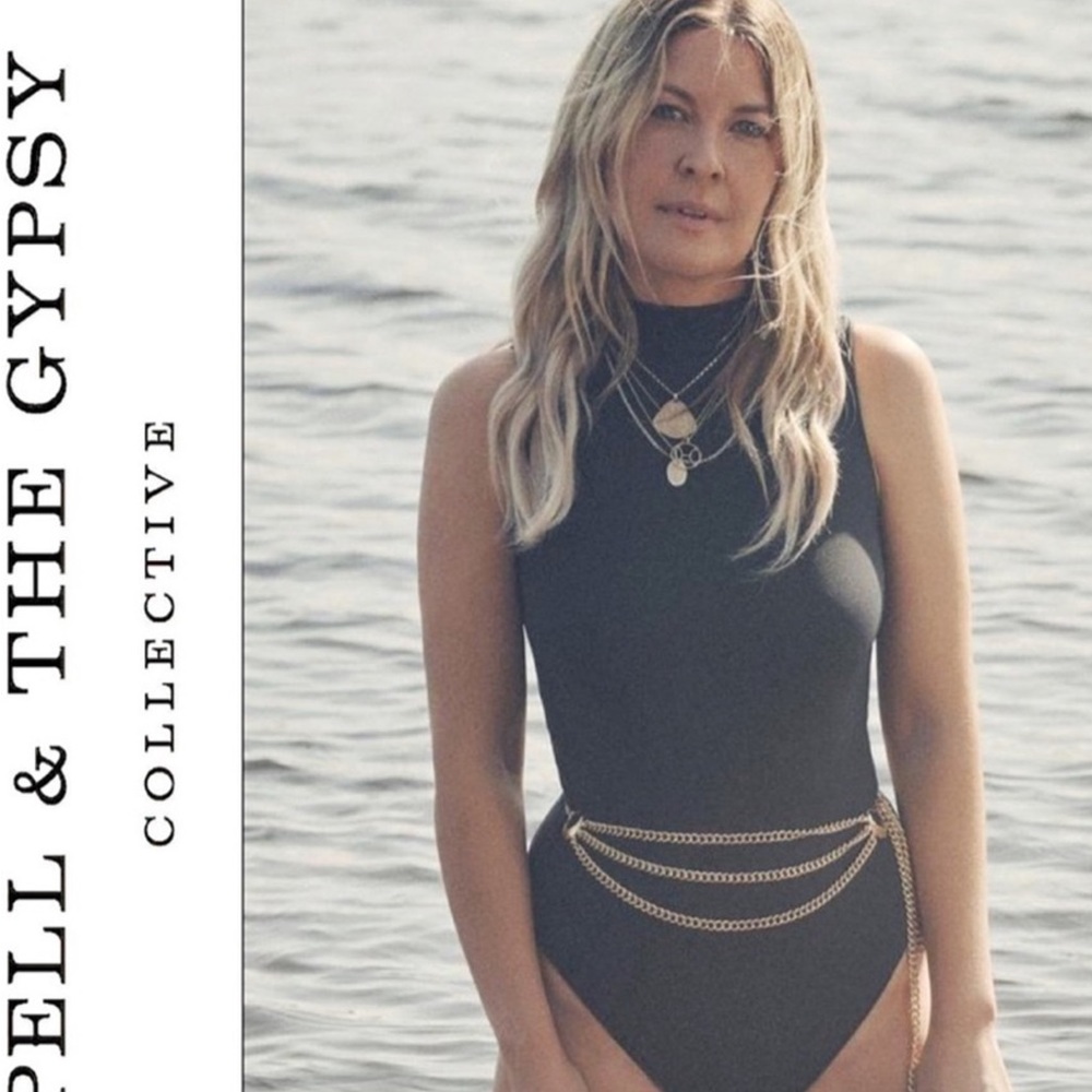 Spell & Gypsy Baby Anything Gold Belladonna  Chain Adjustable Belt